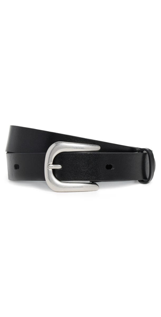 rag & bone Stevie Belt Black