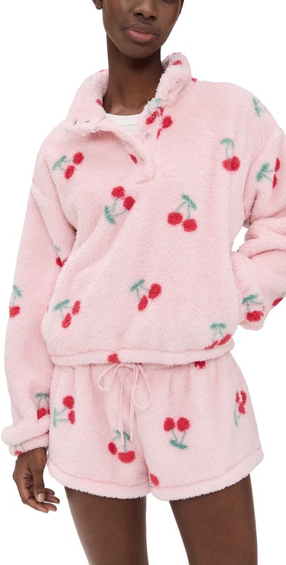 PJ Salvage Life Is Sweet Top Ballet Pink
