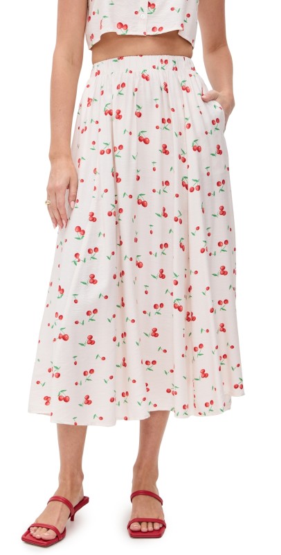 LE BOP Martha Skirt Cherries