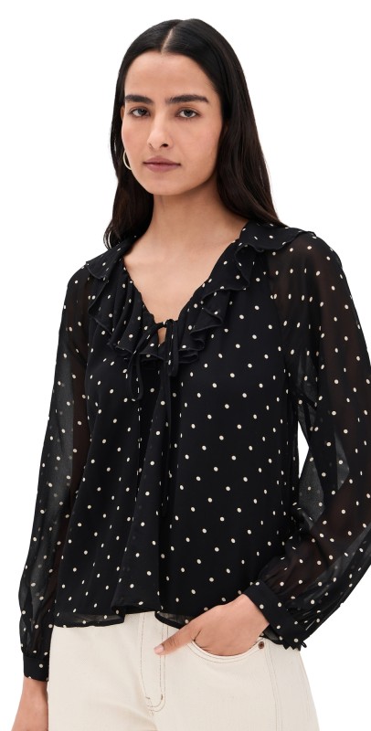 RAILS Honora Top Polka Dots