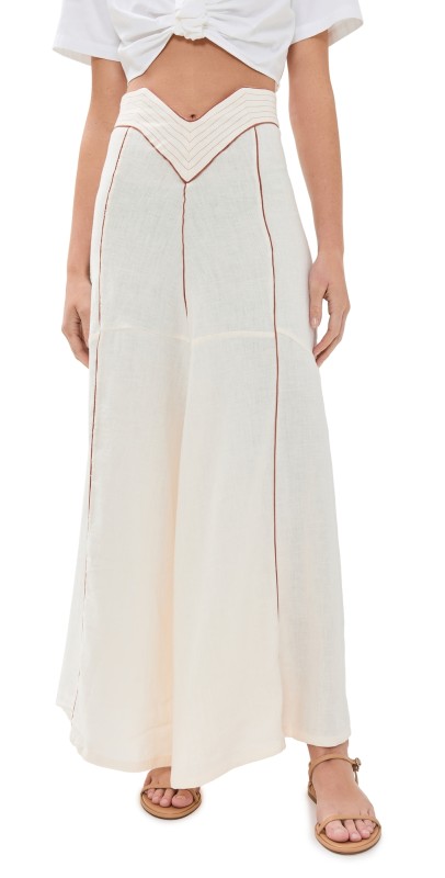 Culthera Eterno Sol White Skirt Eternal Sol White