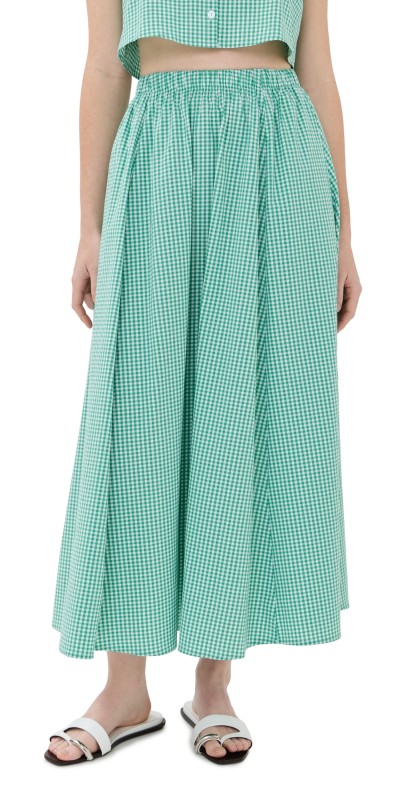 LE BOP Martha Skirt Black Gingham