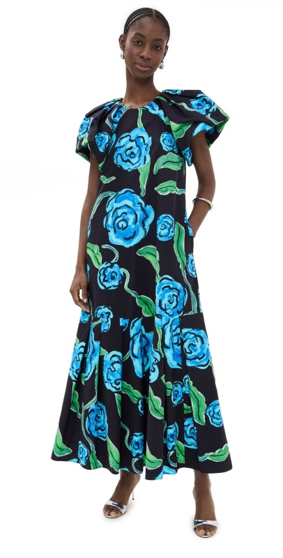 De Loreta Damasco Dress Petrona