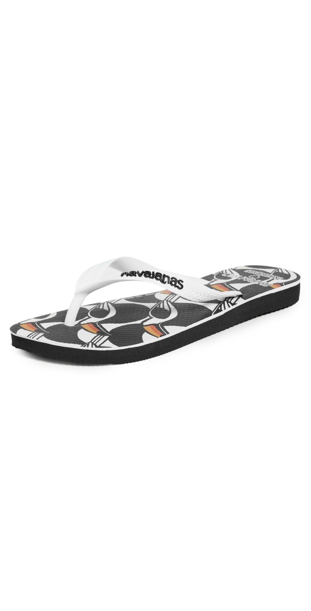 Havaianas Havaianas x FARM Rio Toucabana Black Flip Flips Black
