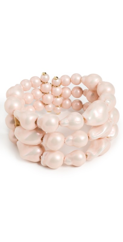 Lele Sadoughi Collector Pearl Bracelet Ros