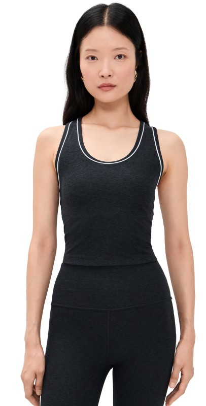 Beyond Yoga Space Dye Ready Tank Darkest Night