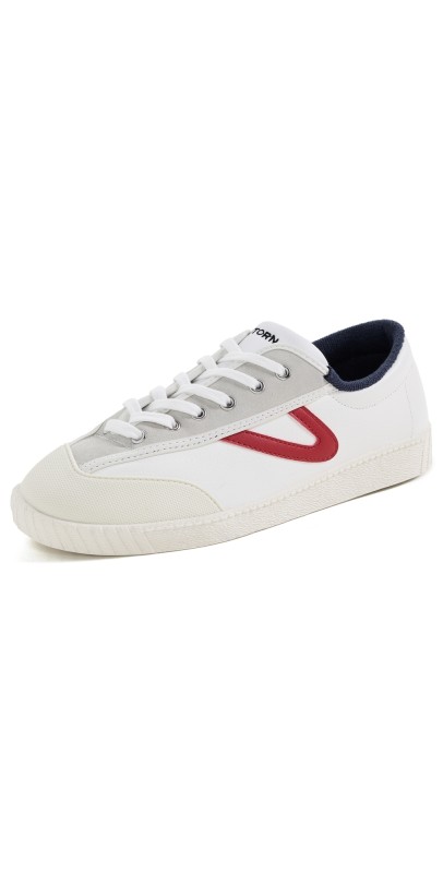 Tretorn Tretorn Nylite VTG Sneakers White/Modern Red