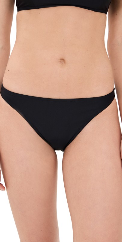 Tanya Taylor Sarita Bikini Bottoms Black