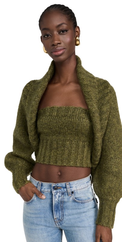Cult Gaia Virginie Set Algae Melange