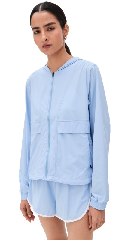 Splits59 Megan Woven Nylon Jacket Skylight