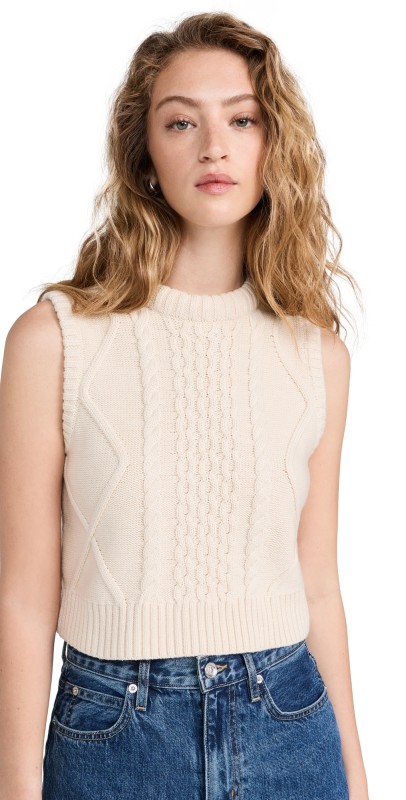 KULE The Van Vest Cream
