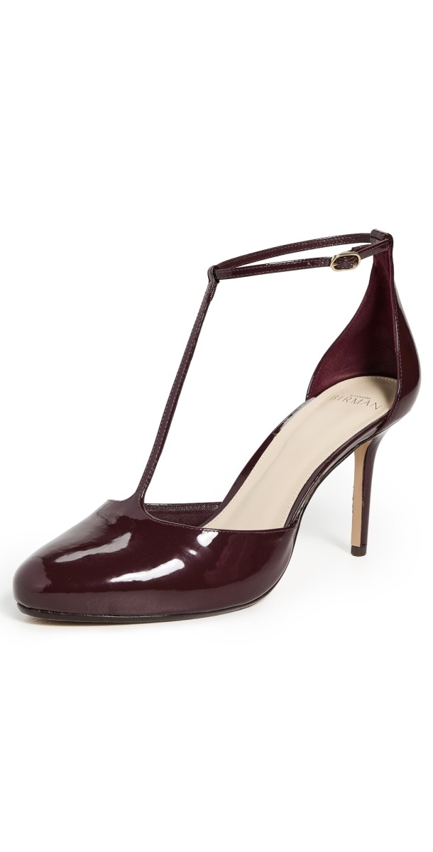 Alexandre Birman Thay Heels 85mm Cherry Lacquer