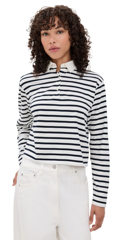 KULE The Lexie Top Cream/Navy