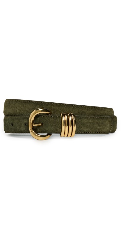 Madewell Suede Inez Belt Coffee Bean
