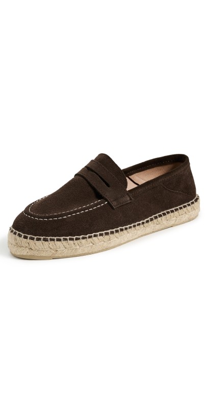 Manebi Espadrilles Loafers Cocoa
