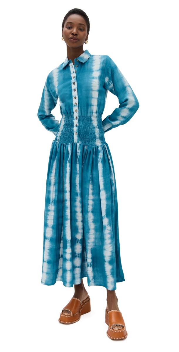 Elisamama Zuri Dress Blue