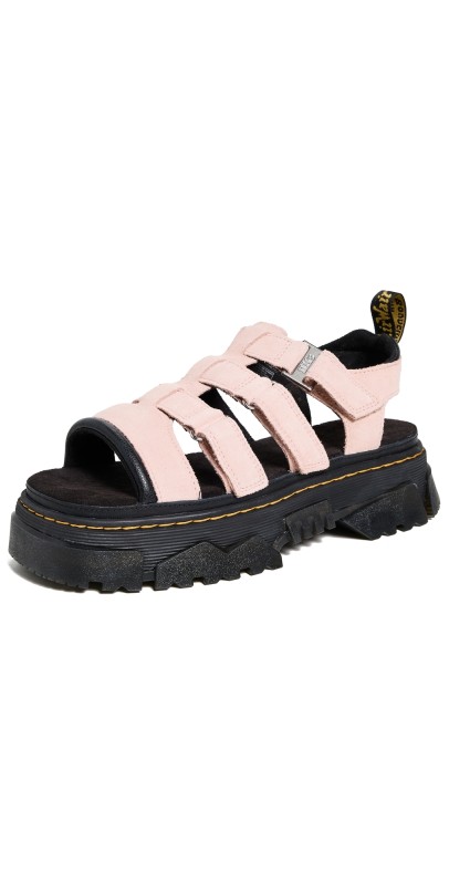 Dr. Martens Mattison 3 Strap Sandals Powder Pink