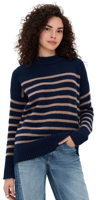 La Ligne Marin Sweater Navy/Tan