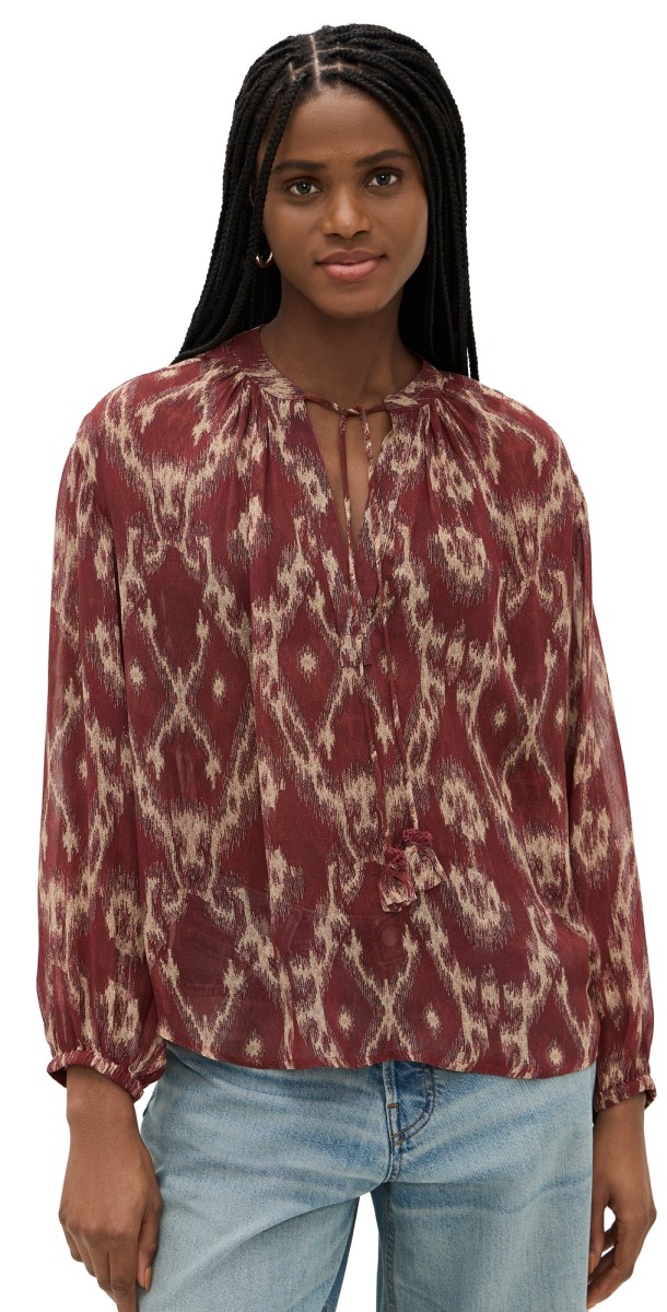 ba & sh Menaelle Tunic Brique