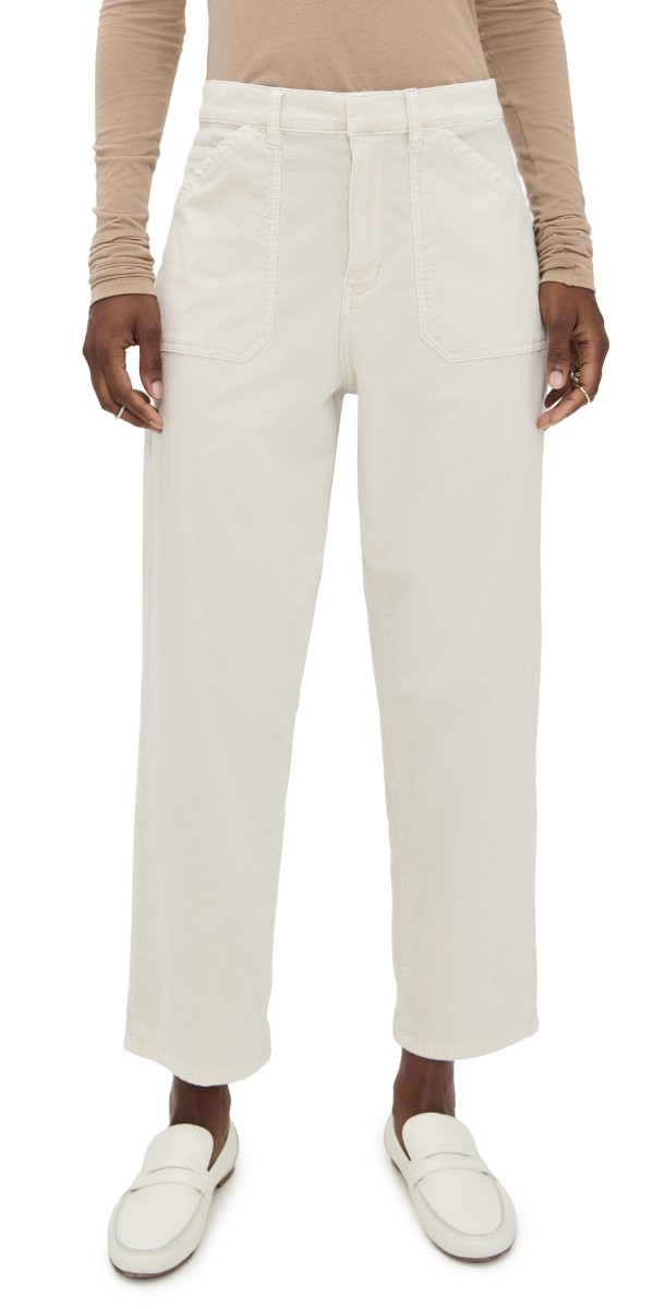 Splendid Carissa Corduroy Pants Pale Oak