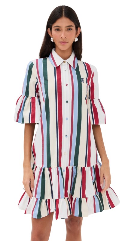 La DoubleJ Choux Dress Stripes Jacquard