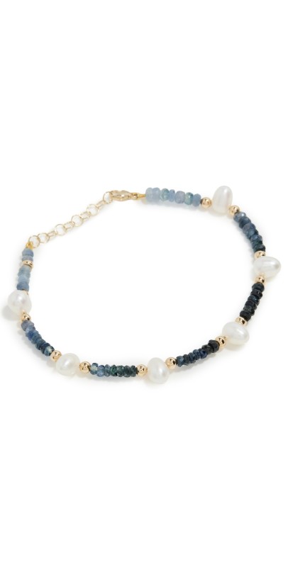 JIA JIA Ombre Blue Sapphire Pearl Bracelet Blu