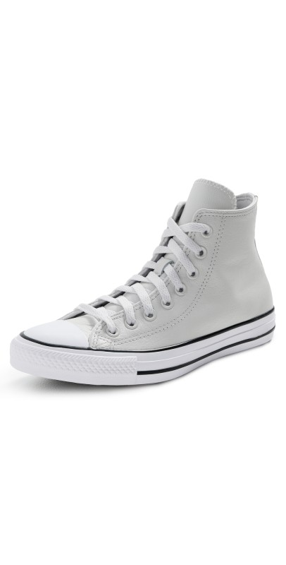 Converse Chuck Taylor All Star Leather Sneakers Barely Grey