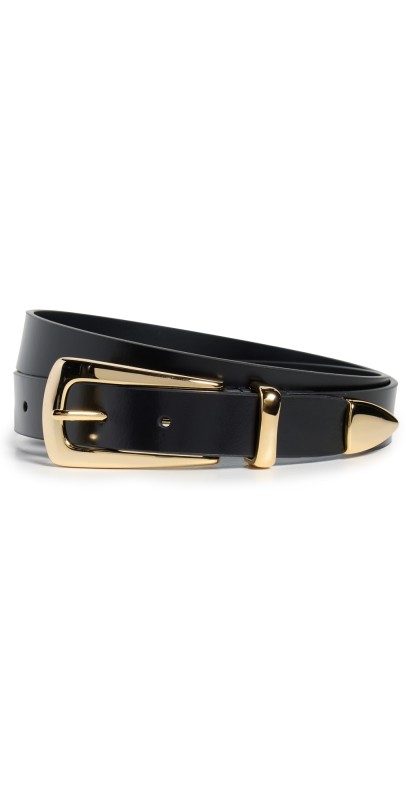 Favorite Daughter The Statement Belt Black/Nickel