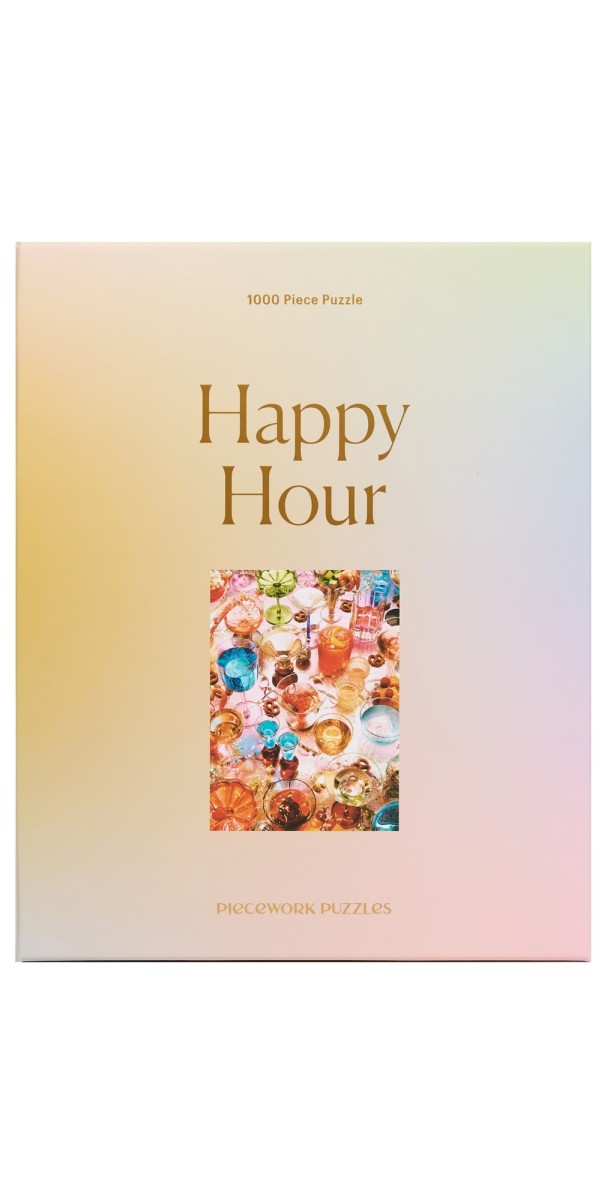 Piecework Puzzles Happy Hour Puzzle Multi One Siz