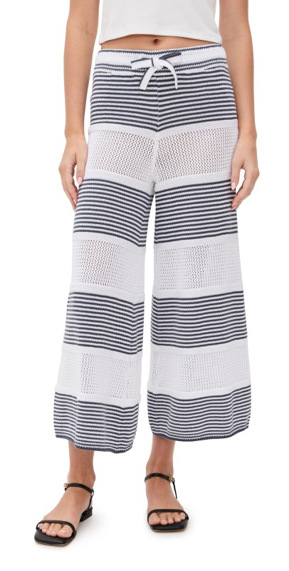 Splendid Ronnie Sweater Pants Ink Stripe