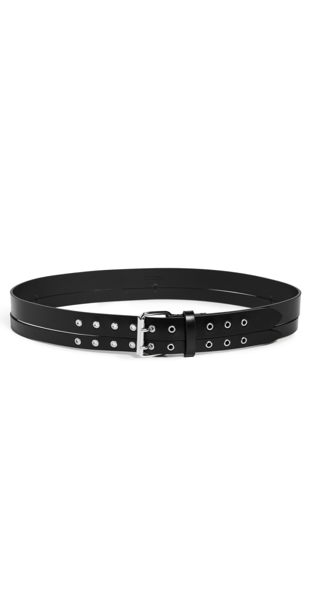 Isabel Marant Split Belt Black/Silver