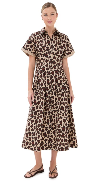 LE BOP Roberta Dress Leopard