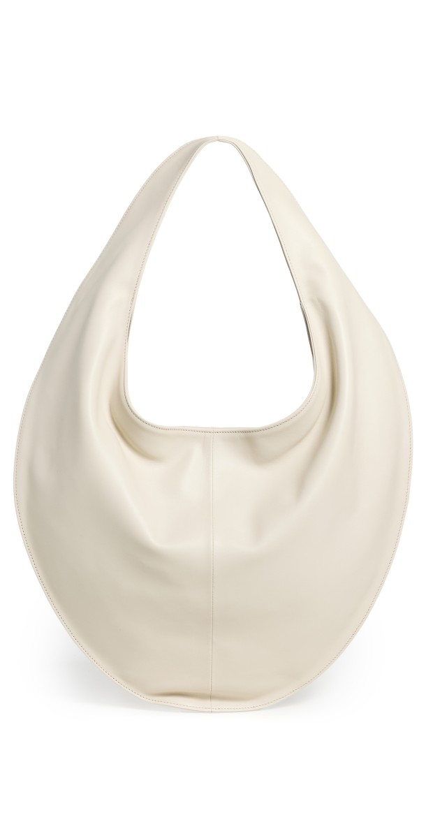 Maeden Market Tote Ecru Leather