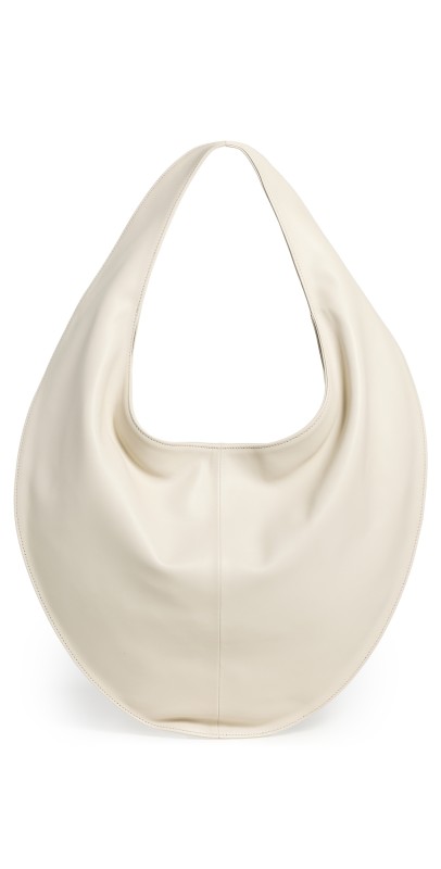 Maeden Market Tote Ecru Leather