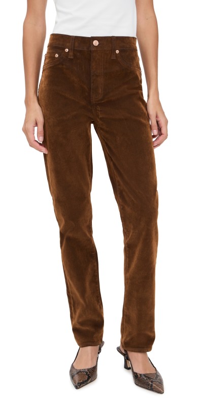 DAZE Velveteen Smarty Pants Cognac