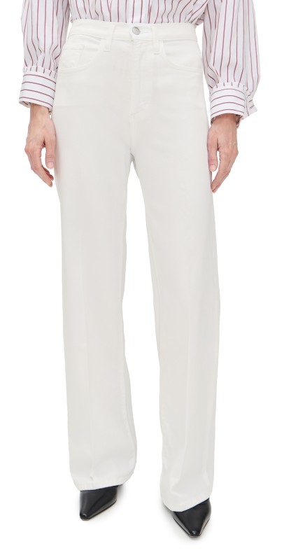 Joe's Jeans The Mia Wide Leg Petite Jeans White