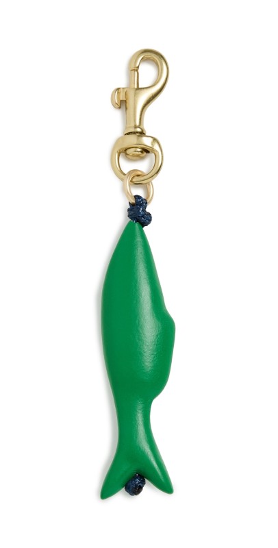 Clare V. Sardine Fob Emerald