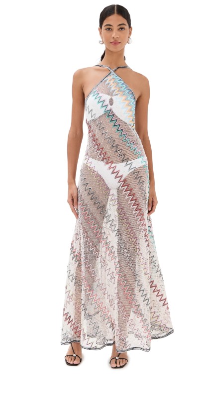 Missoni Long Cover Up Dress Multicolor