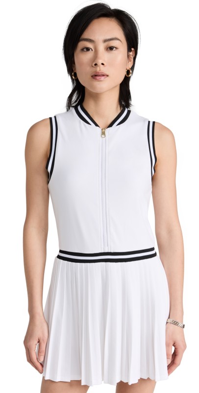 Varley Elgan Dress 31.5 White
