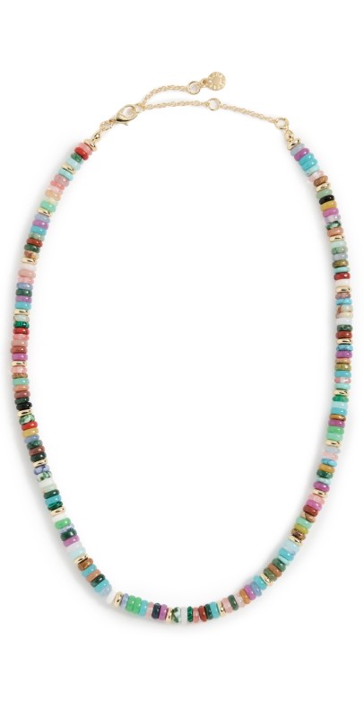 BaubleBar Marcy Semi Precious Necklace Mult