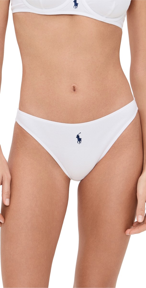 Polo Ralph Lauren Bikini Briefs White Cloud