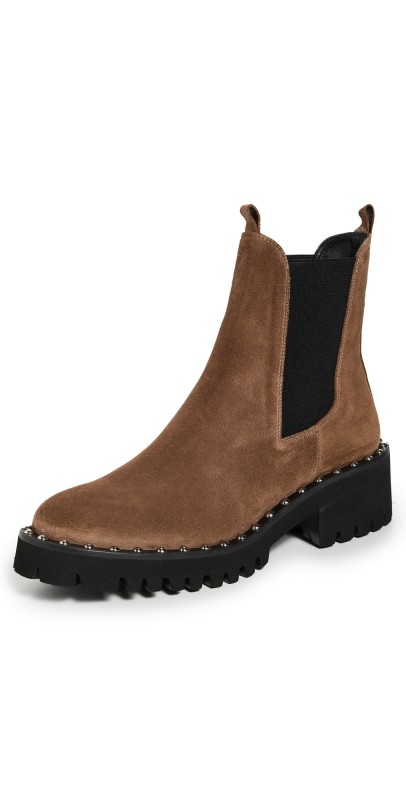 Freda Salvador Bailey Boots Sesame Suede