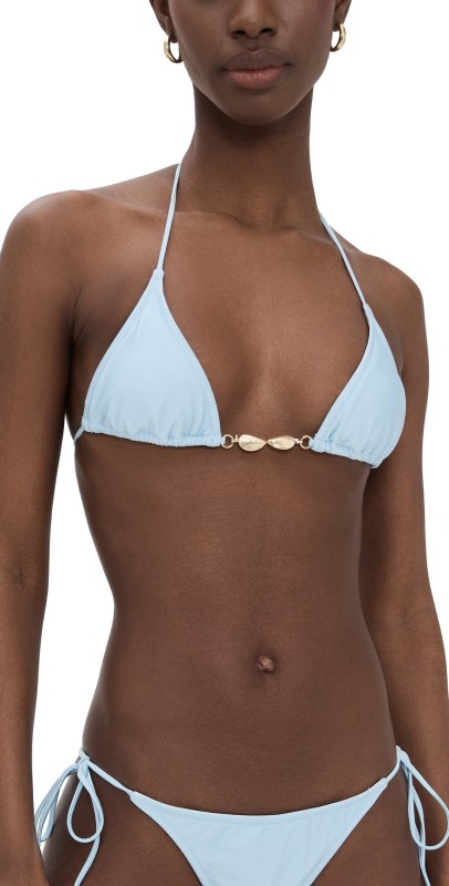 Shani Shemer Marlin Bikini Top Baby Blue