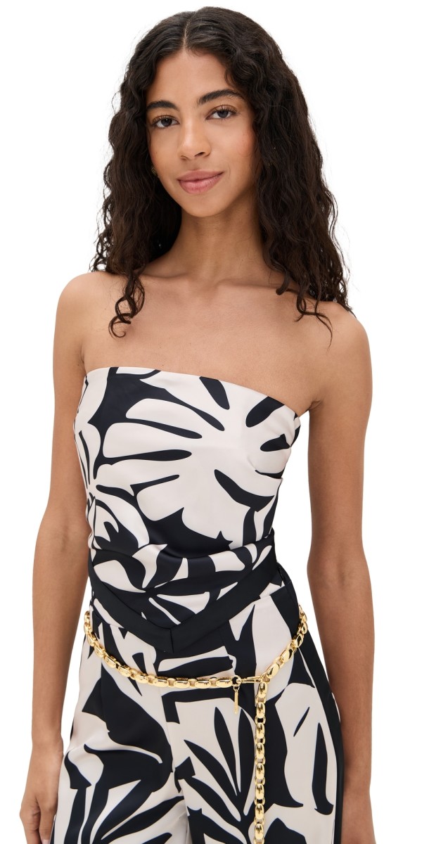 Seven Wonders Tina Scarf Top matelo black/sand