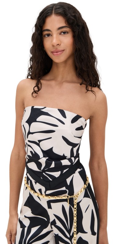 Seven Wonders Tina Scarf Top matelo black/sand