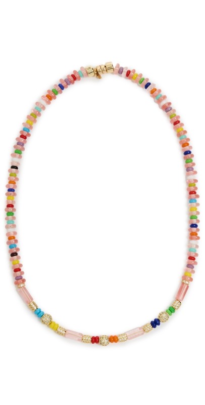 Martha Calvo Viva Necklace Multi/Pink
