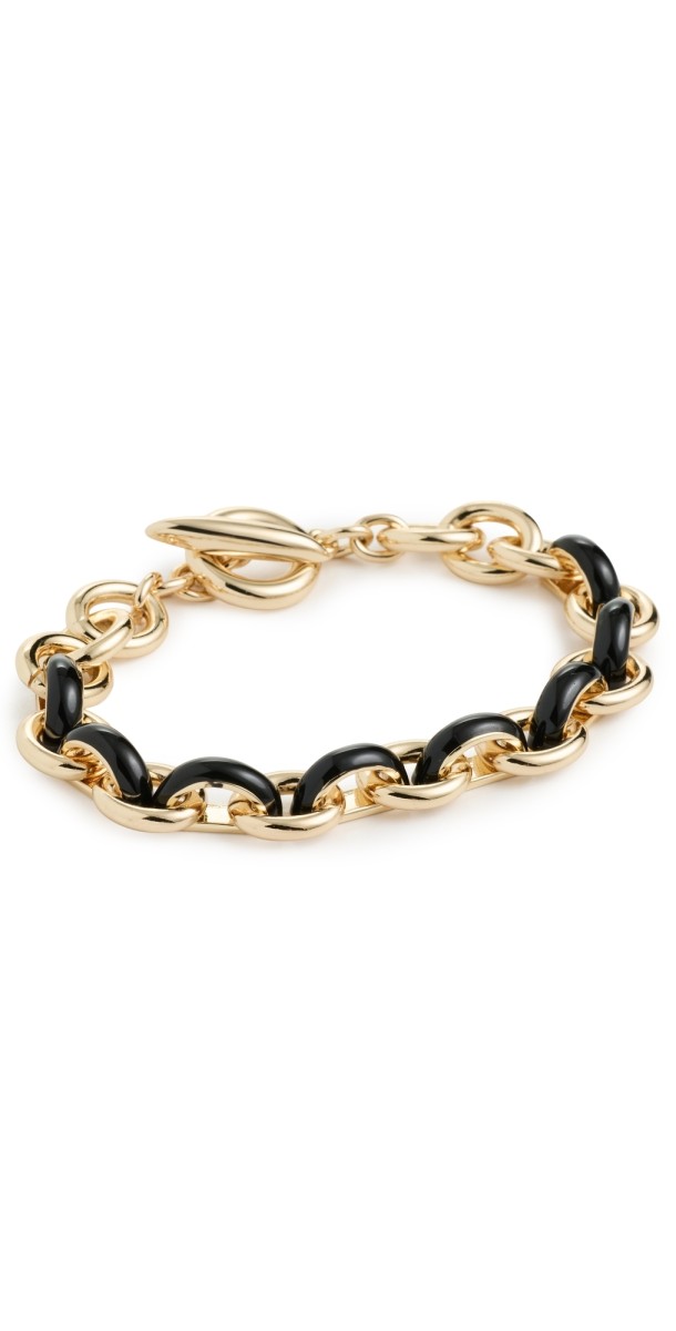 Roxanne Assoulin The Classic Link Bracelet Gold/Black