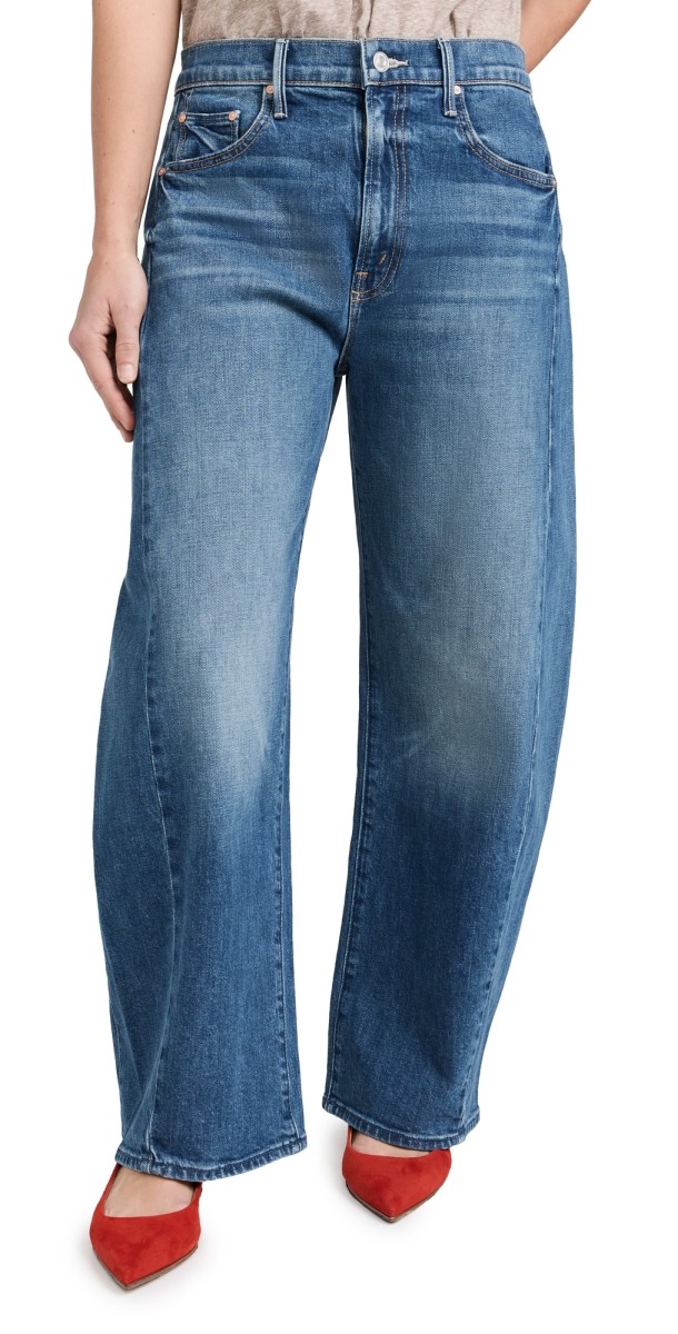 MOTHER Lil Full Pipe Flood Jeans It's A Small World