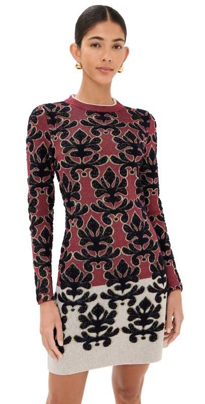 La DoubleJ Herald Mini Dress Red