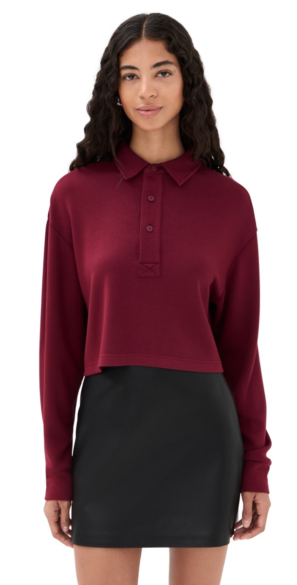 LE BOP Hayley Polo Merlot